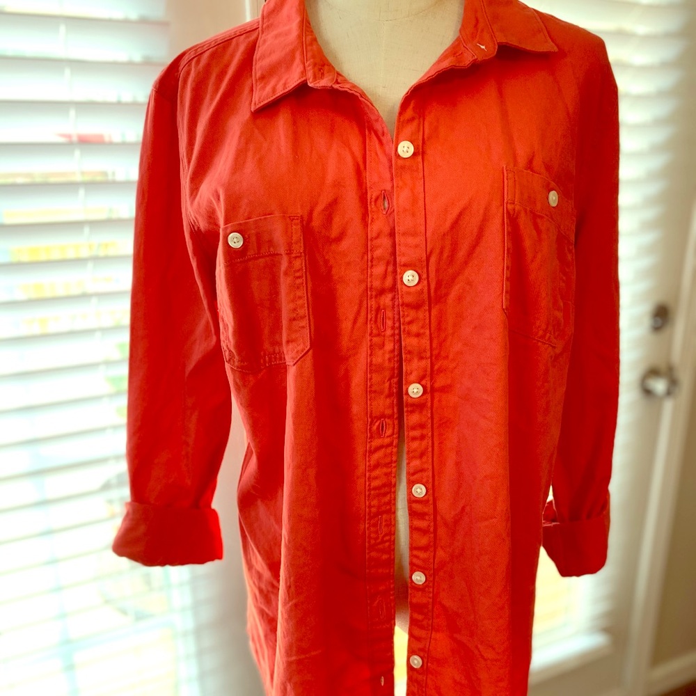 Old Navy Perfect Fall Button Down L